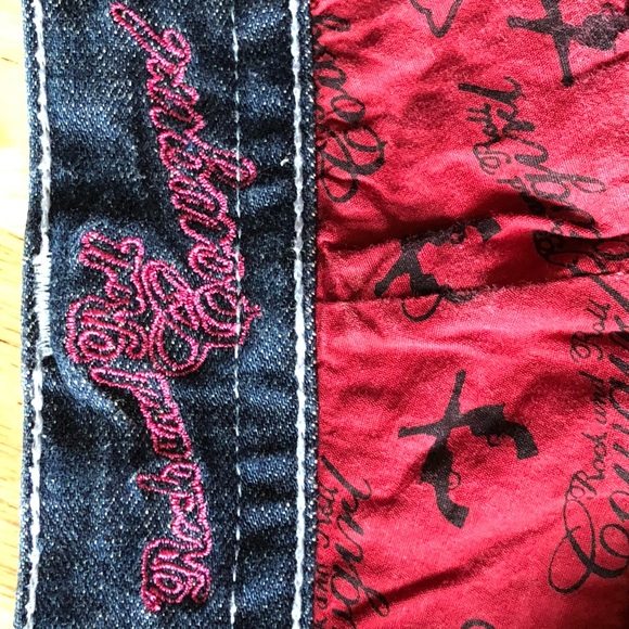 Rock and roll cowgirl Houston Texans shorts - Picture 4 of 9